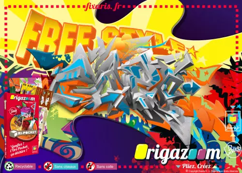 Toile graffiti Free Style 01