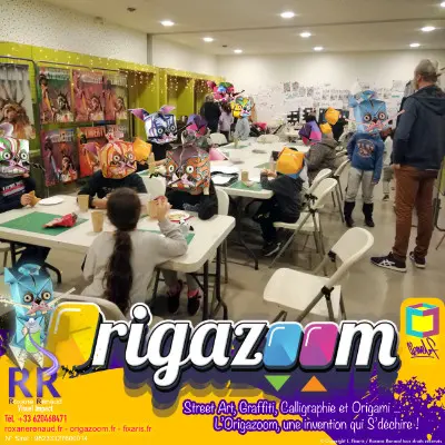 Ateliers créatifs Street art et Origami 14