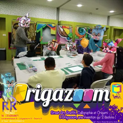 Ateliers créatifs Street art et Origami 19