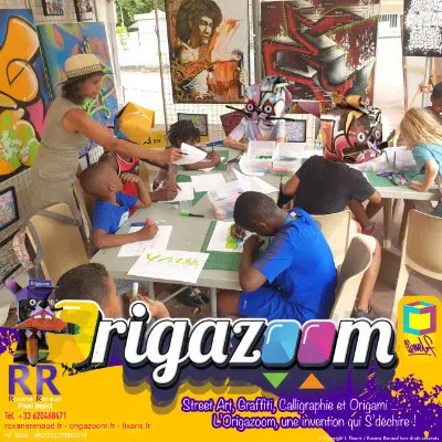 Ateliers créatifs Street art et Origami 02