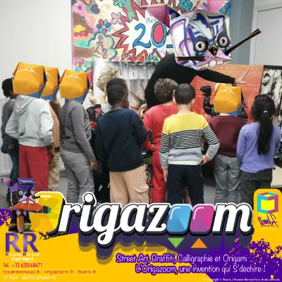 Ateliers créatifs Street art et Origami 26