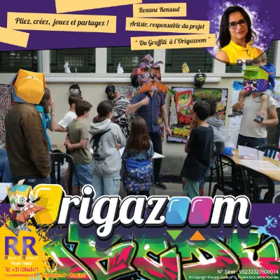Ateliers créatifs Street art et Origami 34