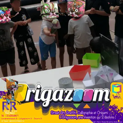 Ateliers créatifs Street art et Origami 06