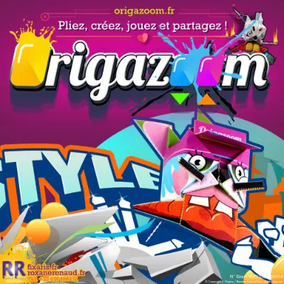 Origami, graffiti et Origazoom 11