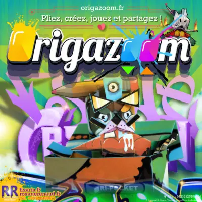 Origami, graffiti et Origazoom 22